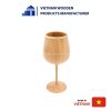 Bamboo wine glass