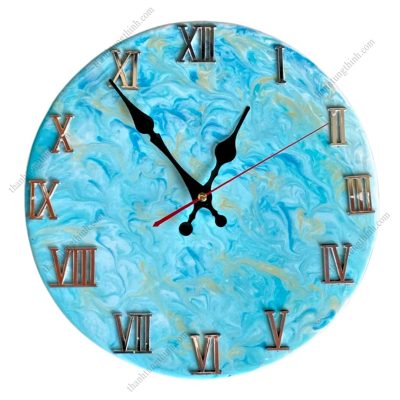 Resin Timepiece Clock Epoxy