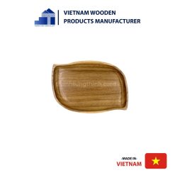 Chic charm wooden tray