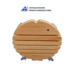 Circle Bamboo Pot Holder 3
