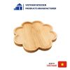 Cosmos flower-shaped wooden tray