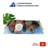 Custom epoxy wood tray design