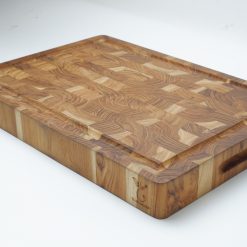 Alternative view of Rectangular Teak Wood Cutting Board Size 28cm x 40cm x 3.8cm