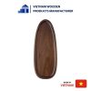 Egg-Shaped Wooden Tray