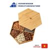 Hexagon Wooden Candies Box