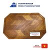 Large Polygon Wooden Cutting Board for Huge Families