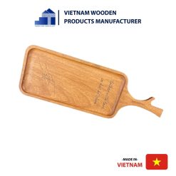 Laser Engraved Rectangle Wooden Tray
