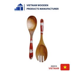 Modern Elegance Epoxy Wooden Spoons