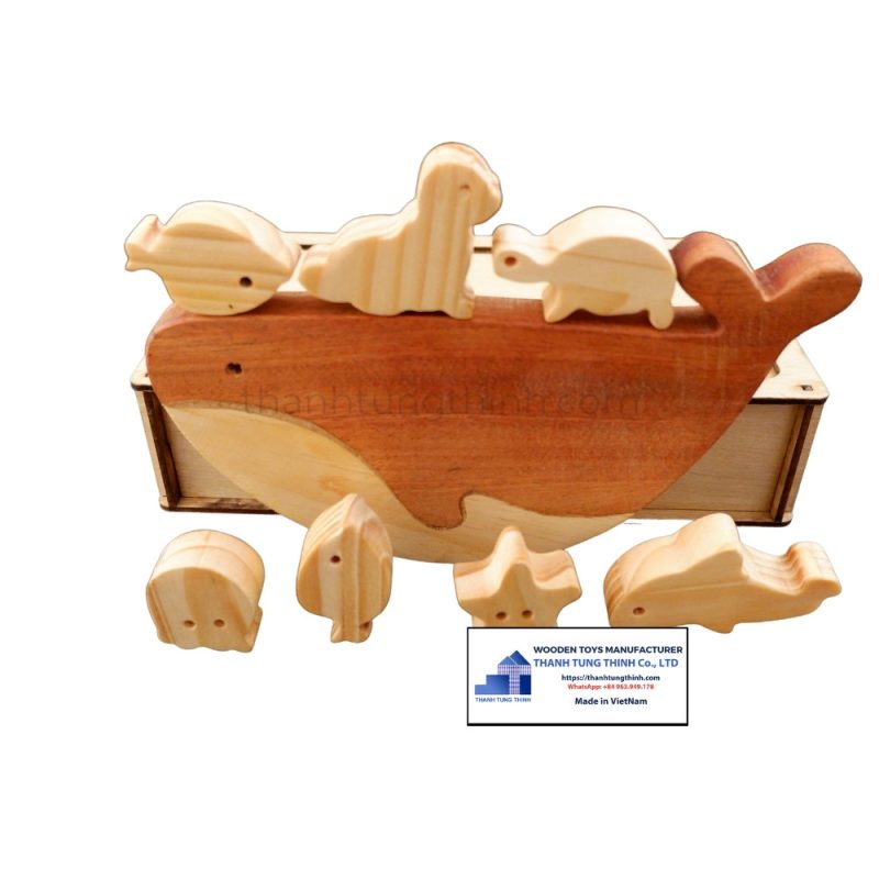 Montessori wooden toy set for wholesale