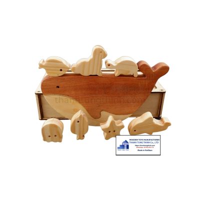 Montessori wooden toy set