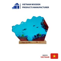 Opulent Epoxy Glow Wooden Light Manufacturer