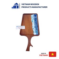 Rectangular Epoxy Wooden Tray