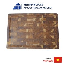 Rectangular Teak Wood Cutting Board Size 28cm x 40cm x 3.8cm