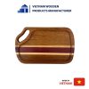 Rectangular Wooden Cutting Board with Rounded Edges