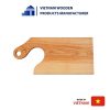 Rectangular Wooden Cutting Board with Unique Handle