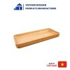Rectangular Wooden Tray with a Deep Cage To Decorate Food