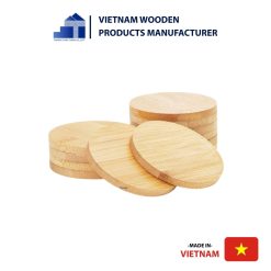 Round Wooden Coaster for Drinks