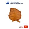 Single Leaf-Shaped Wooden Tray