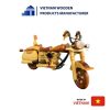 Special Wooden Motorbike Model for Decor