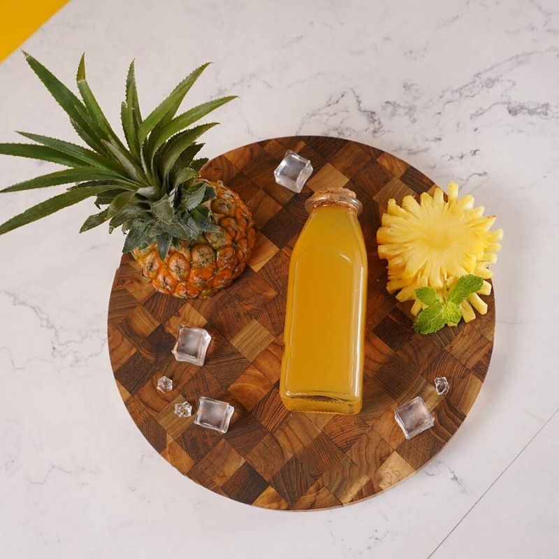 Teak wood charcuterie board 1