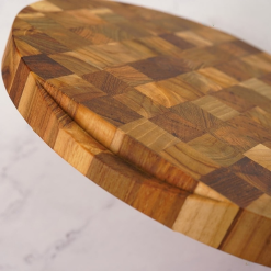 Teak wood charcuterie board