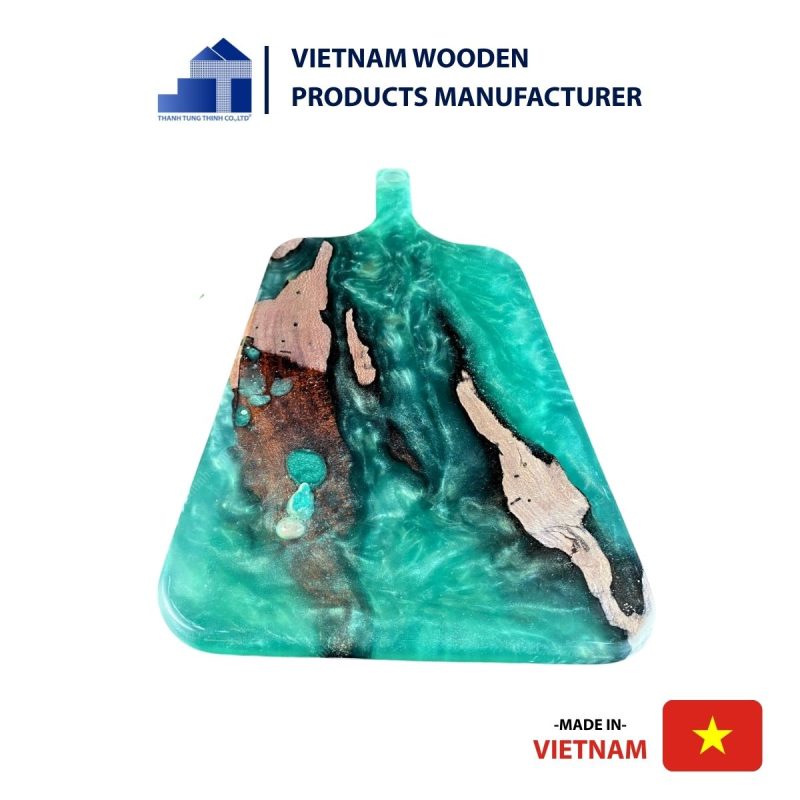 Epoxy wooden cutting boards can be seen as a premium gift