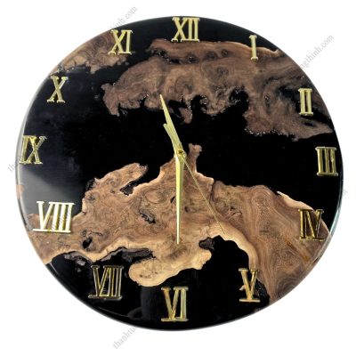 Wooden Epoxy Clock Supplier