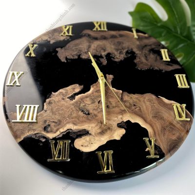 Wooden Epoxy Clock Wholesale
