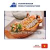 Wooden Food Boat Model For Your Restaurant Decoration