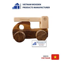 Wooden Toy Mini Crane Truck