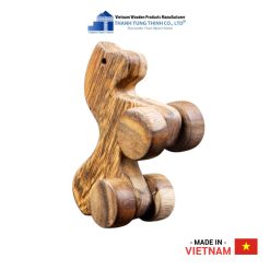 Adorable Wooden Horse Toy with Wheels Thanh Tung Thinh | 05