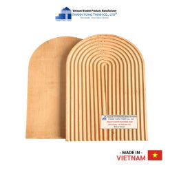Arch Groove Wooden Tray For Desserts Thanh Tung Thinh | 02