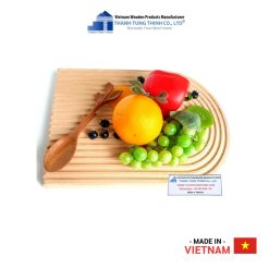 Arch Groove Wooden Tray For Desserts Thanh Tung Thinh | 03
