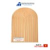 Arch Groove Wooden Tray For Desserts Thanh Tung Thinh