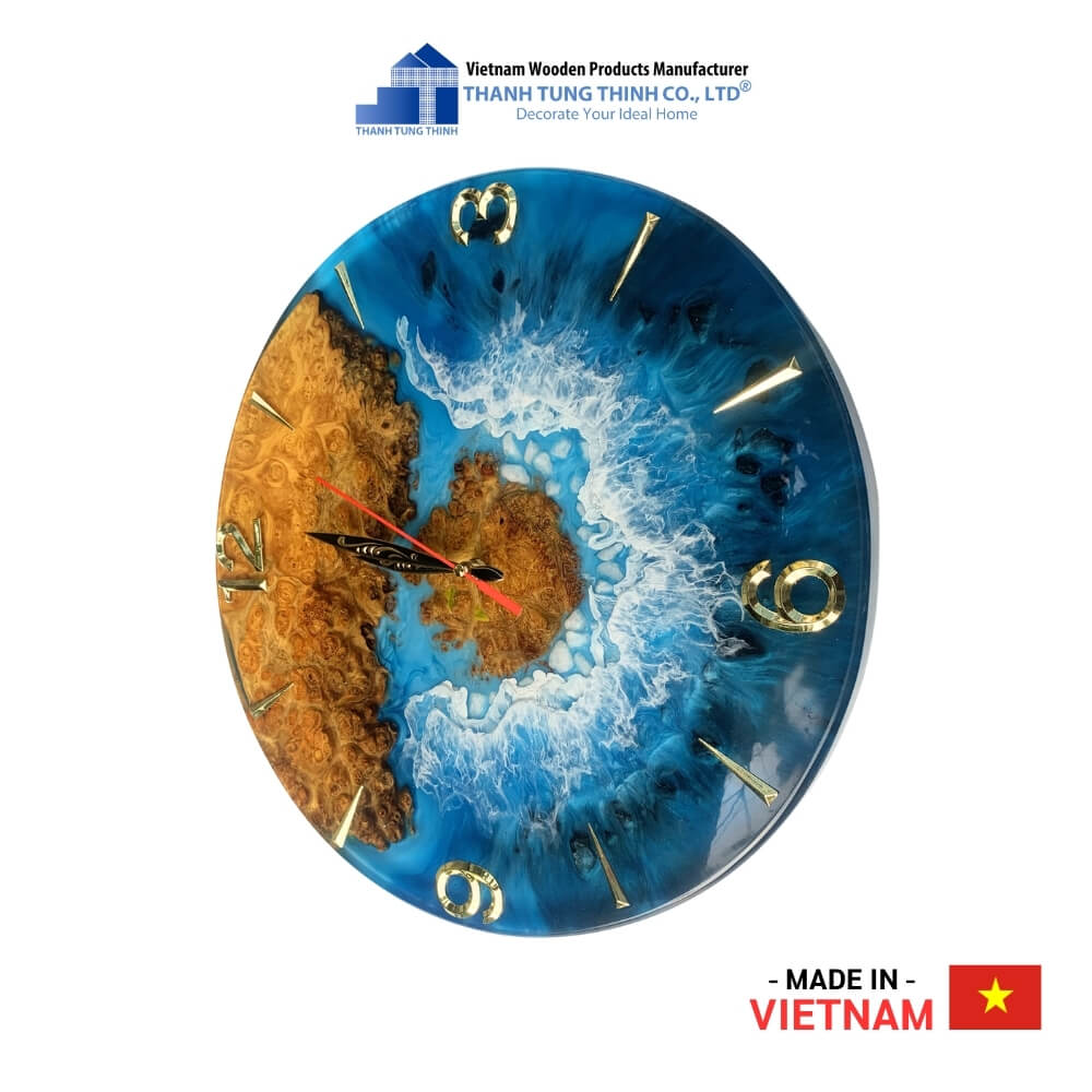 Artisan Clock Epoxy Craftsmanship Thanh Tung Thinh | 02