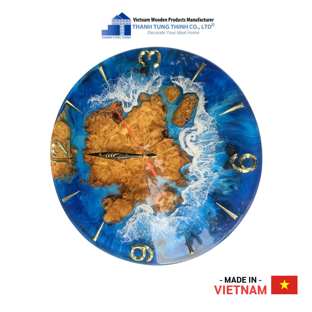 Artisan Clock Epoxy Craftsmanship Thanh Tung Thinh | 03