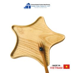 Attractive Star-Shaped Wooden Tray for Your Kids Thanh Tung Thinh | 03