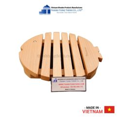 Bamboo Pot Coaster Circle Shape Thanh Tung Thinh | 06