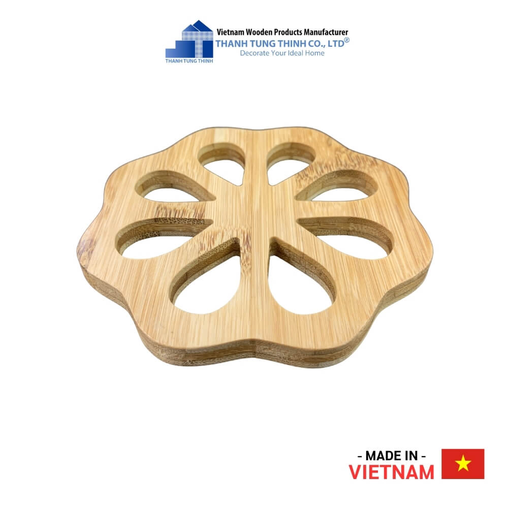 Bamboo Pot Coaster – Square shape Thanh Tung Thinh | 06