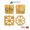 Bamboo Pot Coaster – Square shape Thanh Tung Thinh