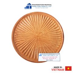 Basic Round Wooden Tray for Your Kitchen Thanh Tung Thinh