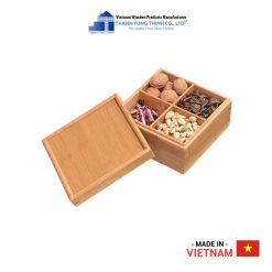 Basic Square Wooden Candies Box Thanh Tung Thinh | 01