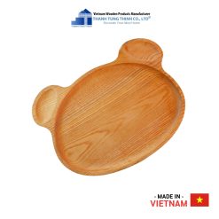Bear Shaped Ash Wooden Tray Thanh Tung Thinh | 01