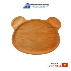 Bear Shaped Ash Wooden Tray Thanh Tung Thinh