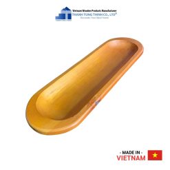 Boat-Shaped Wooden Tray Thanh Tung Thinh