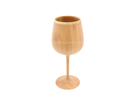 Bamboo Wine Glass