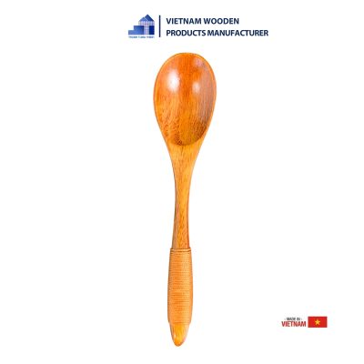 Wooden Spoon with Rope Handle