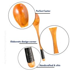 Large-Sized Wooden Spoon