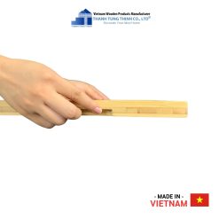 Convenient Two-Compartment Square Wooden Tray Thanh Tung Thinh | 05