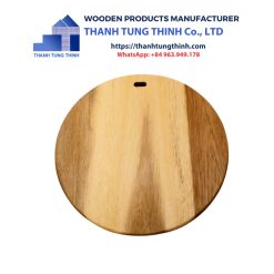 Circular Wooden Cutting Board